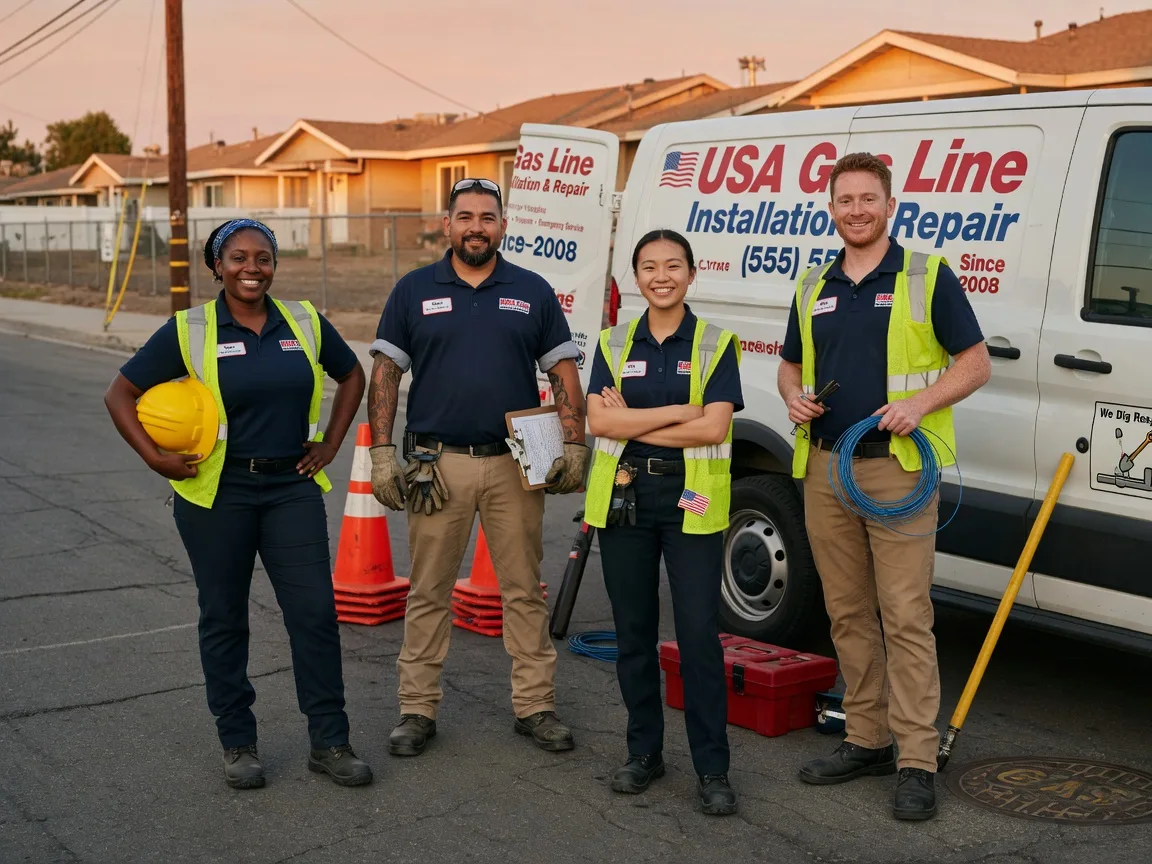 Gas Line Installation company in Ivanhoe, TX